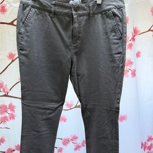 Vineyard Vines Women's Skinny Utility Pants in Sharkskin Gray. Size 12